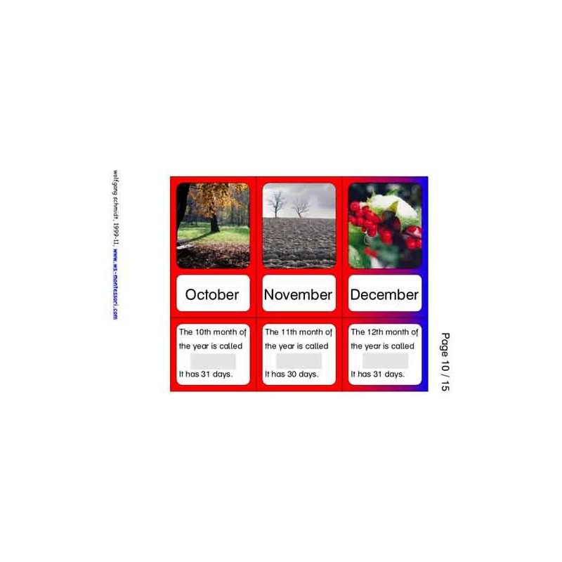 The Calendar (Dieser Artikel ist auch in deutsch erhältlich)