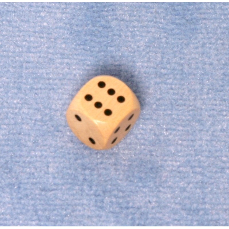 Spielwürfel 1,6 cm lackiert
