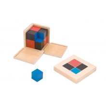 Binomischer Kubus bunt