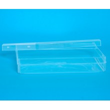 Spielkartenbox doppelt transparent