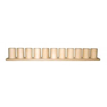 Aufsteller mit 11 Bleistiftständern NATUR 9/6 cm