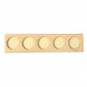 Aufsteller für 5 Bleistiftständer 9/6 cm