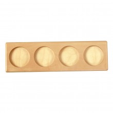 Aufsteller für 4 Bleistiftständer 9/6 cm