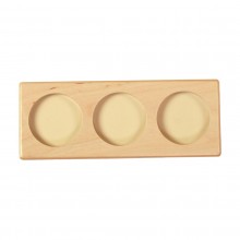 Aufsteller für 3 Bleistiftständer 9/6 cm