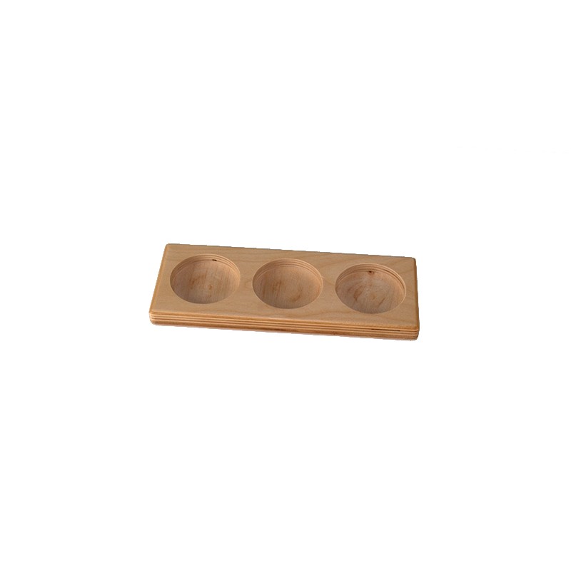 Aufsteller für 3 Bleistiftständer 9/6 cm