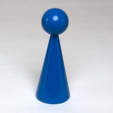 1 HOLZkegel 16 cm Lackiert
