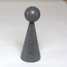 1 HOLZkegel 16 cm Lackiert