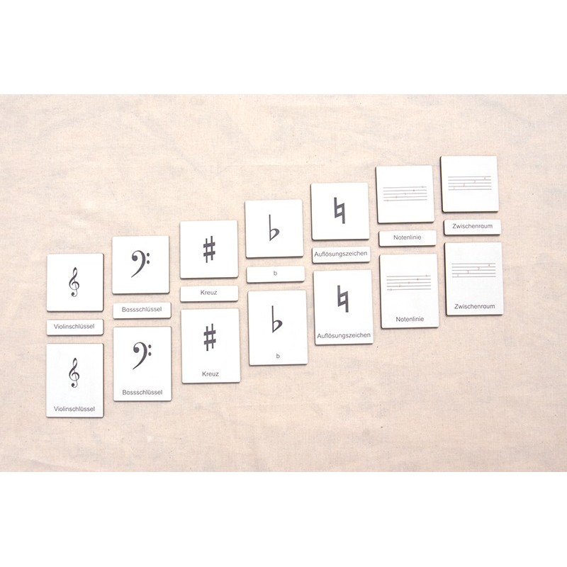 Musikmaterial Set