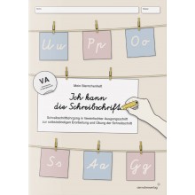 Ich kann die Schreibschrift  VA