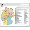 I know Germany - federal states and main cities