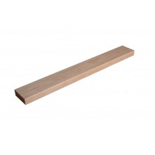 Setzleiste 50 cm 2 Rillen unlackiert