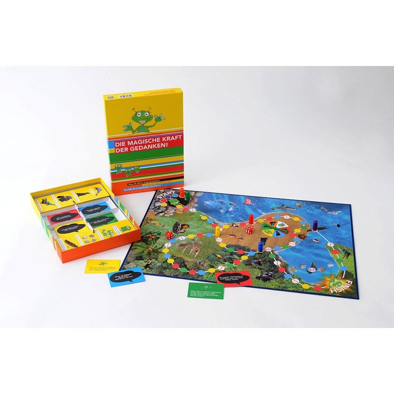The magical power of thought board game for children with fear of failure