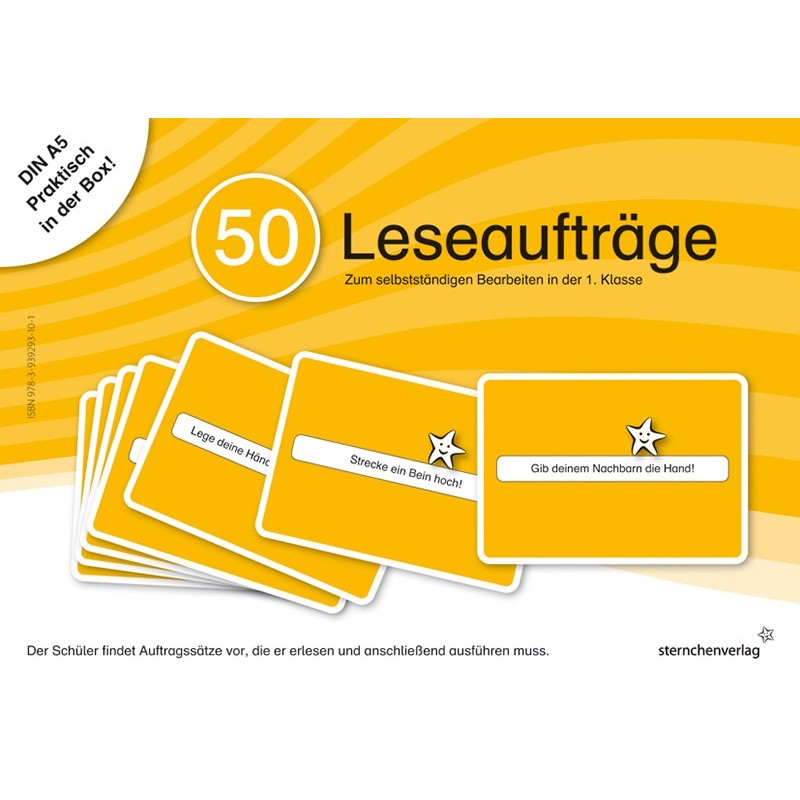 50 Leseaufträge in der Box