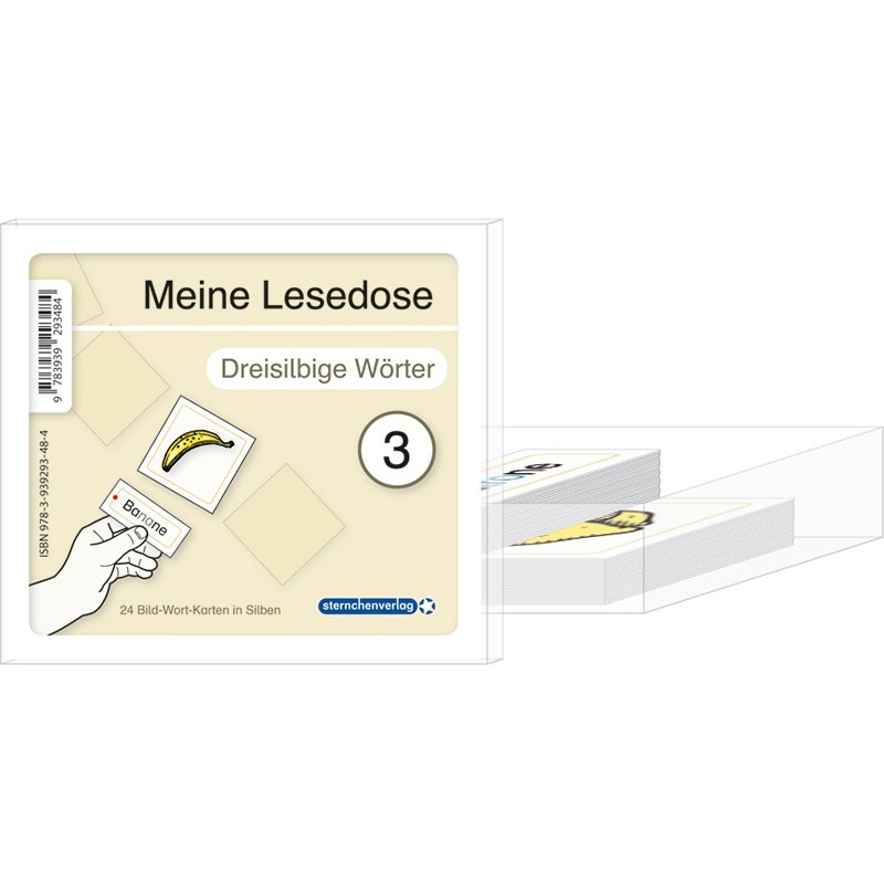Meine Lesedose 3 - Dreisilbige Wörter