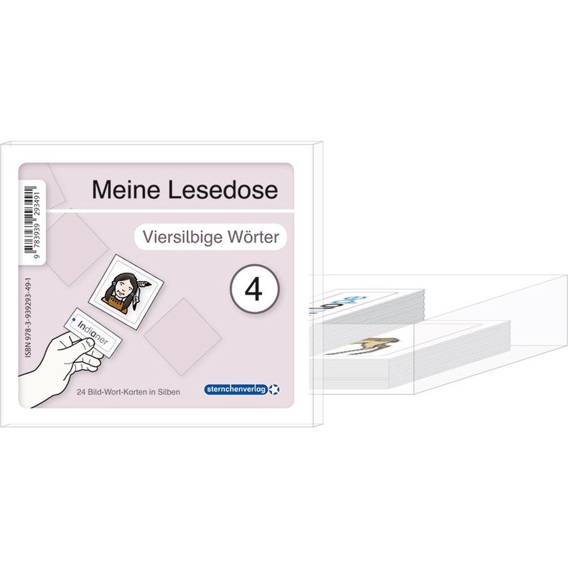 Meine Lesedose 4 - Viersilbige Wörter