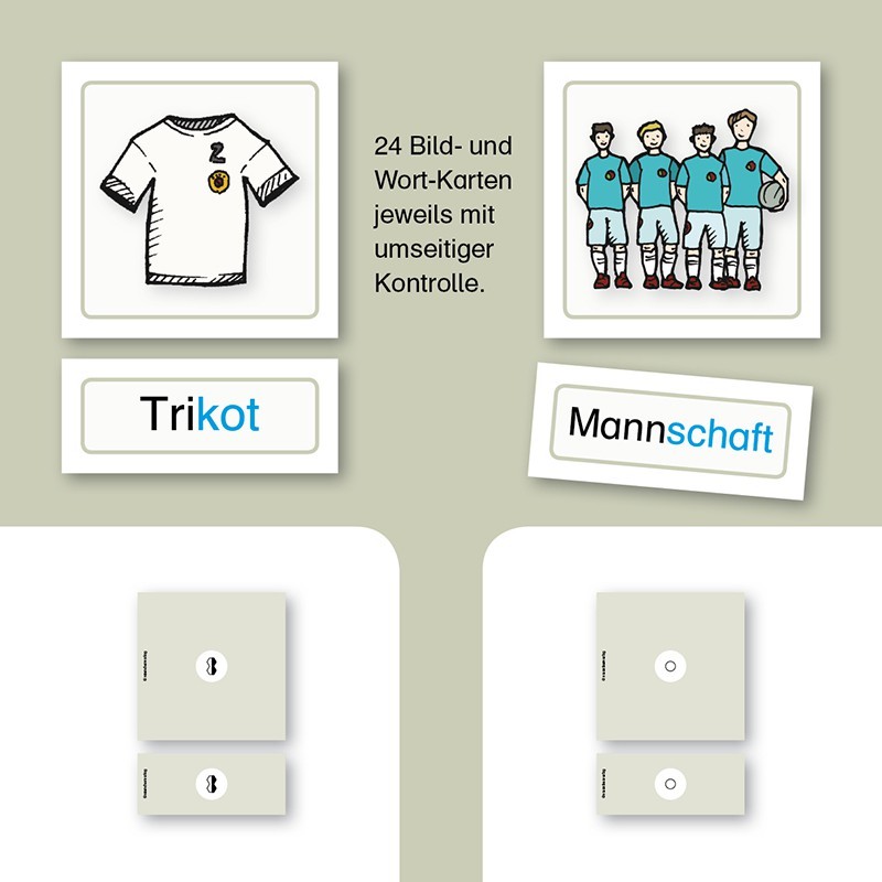 Meine Lesedose 5 - Fußball-Wörter