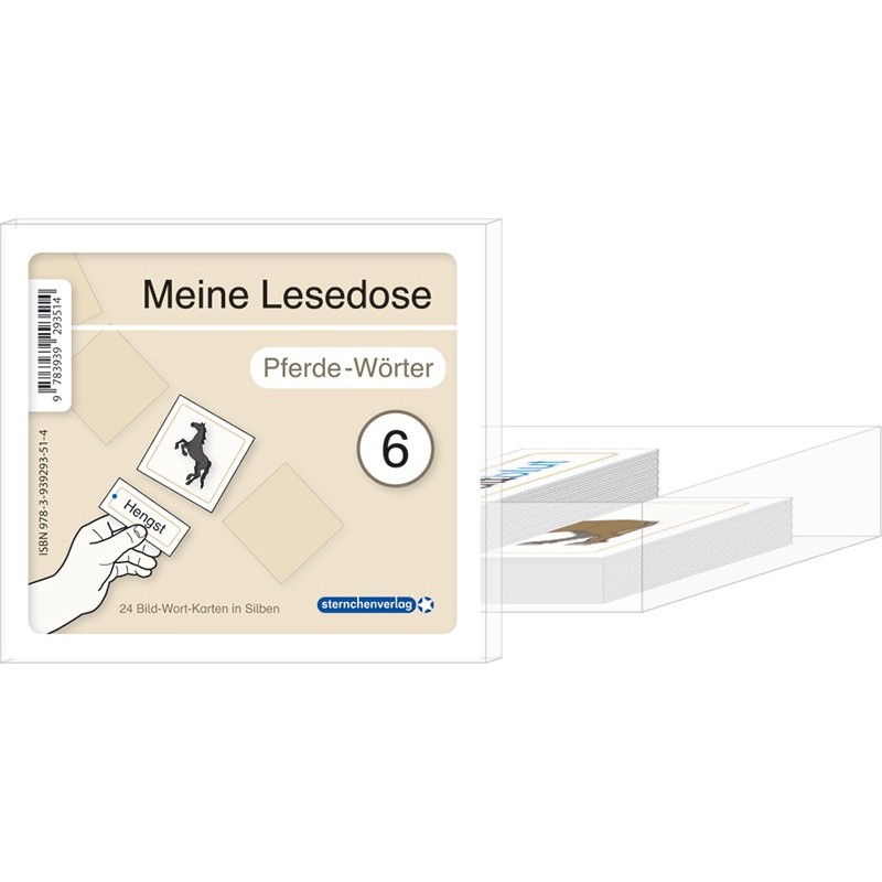 Meine Lesedose 6 - Pferde Wörter