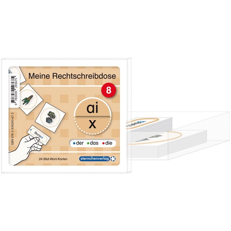 Meine Rechtschreibdose 8 - ai/x- Wörter