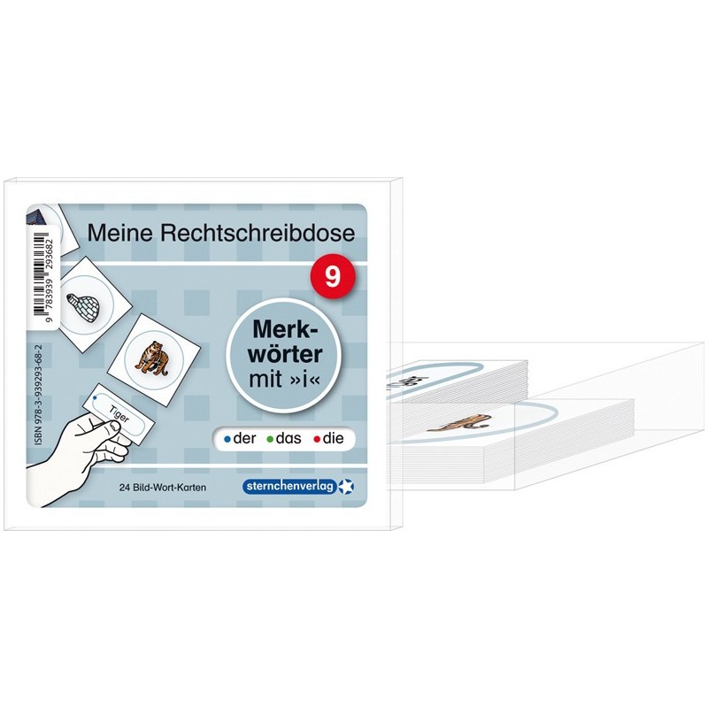 Meine Rechtschreibdose 9 - Merkwörter mit "i"