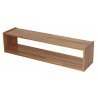 Polica s 2 priehradkami