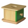 imbucare box with knit ball