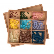 CHECK BOARD BEADS,Connected plastic Beads