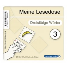Meine Lesedose 3 - Dreisilbige Wörter