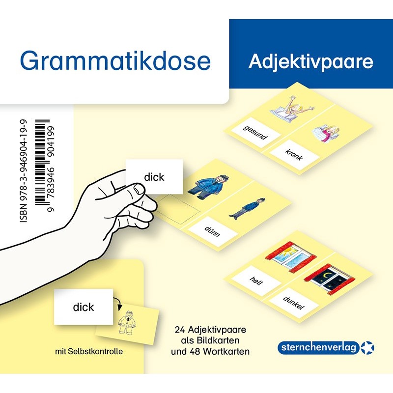 Grammatikdose – Adjektivpaare 