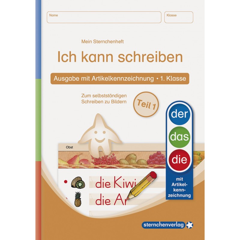Ich kann schreiben Teil 1 mit Artikelkennzeichnung