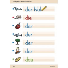 Ich kann schreiben Teil 1 mit Artikelkennzeichnung