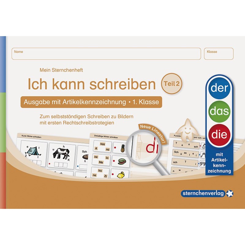 Ich kann schreiben – Teil 2 Mit Artikelkennzeichnung