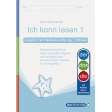 Ich kann lesen 1 mit Artikelkennzeichnung