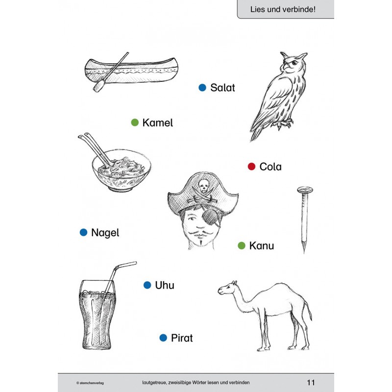 Ich kann lesen 1 mit Artikelkennzeichnung