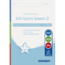 Ich kann lesen 2 mit Artikelkennzeichnung
