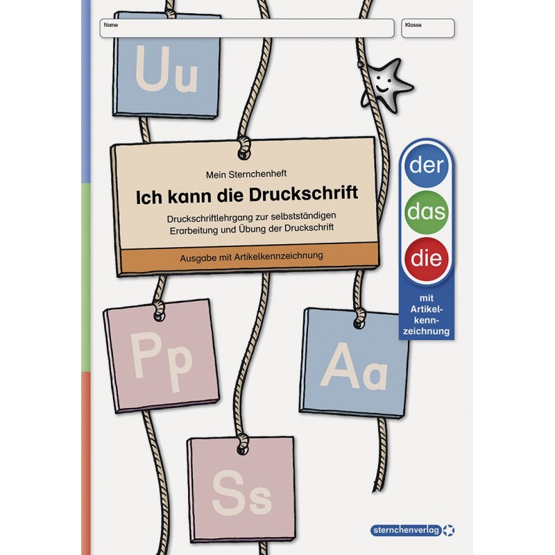 Ich kann die Druckschrift mit Artikelkennzeichnung