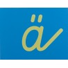 Sandpaper letters Simplified initial font