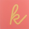 Sandpaper letters Simplified initial font