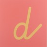 Sandpaper letters Simplified initial font