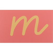 Sandpapierbuchstaben Vereinfachte Ausgangsschrift