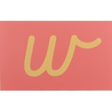 Sandpaper letters Simplified initial font