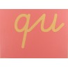 Sandpaper letters Simplified initial font