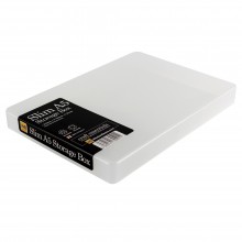 Transparent plastic box A5 flat