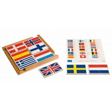 Fahnenpuzzle Europa •