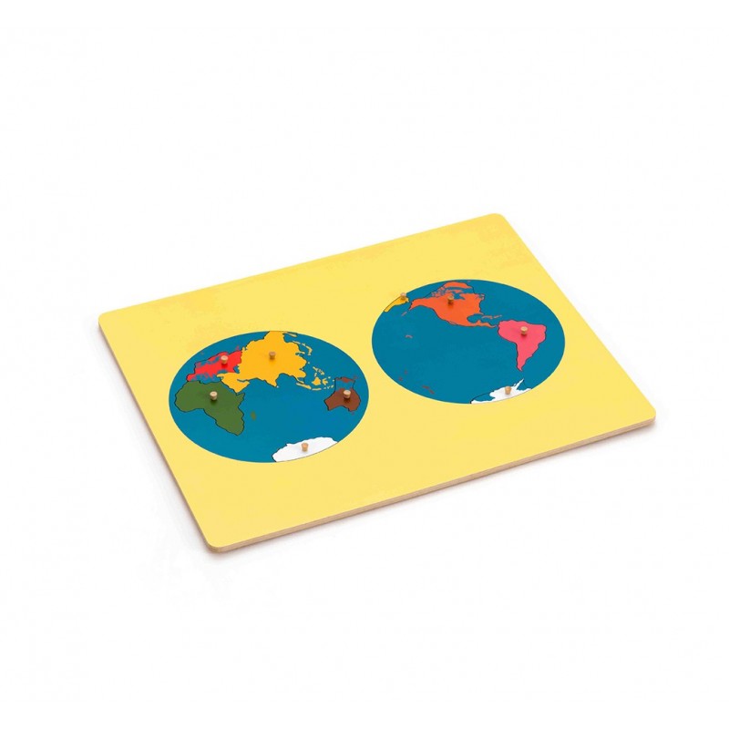Puzzle Erdteile Okzident