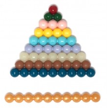 Perlenstäbchen zur Multiplikation FESTE PERLEN 