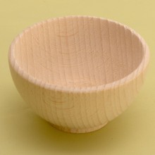 Medium wooden bowl