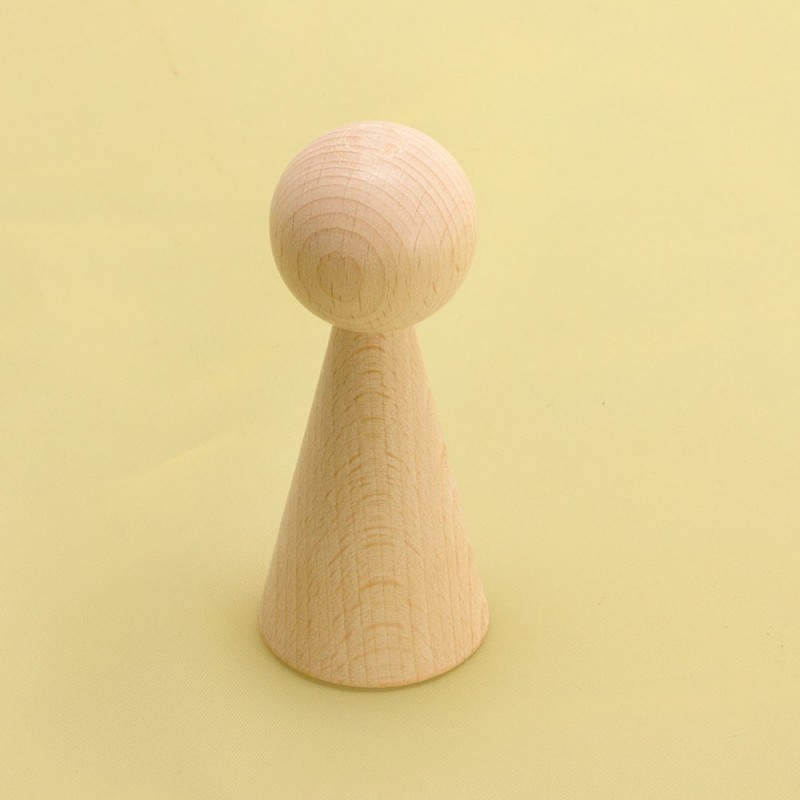 WOODEN CONE 10 NATURE