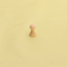 Spielkegel mit breitem Fuss NATUR