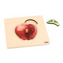 Kleinkind-Puzzle: Apfel