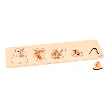 Kleinkind-Puzzle: 5 Heimtiere